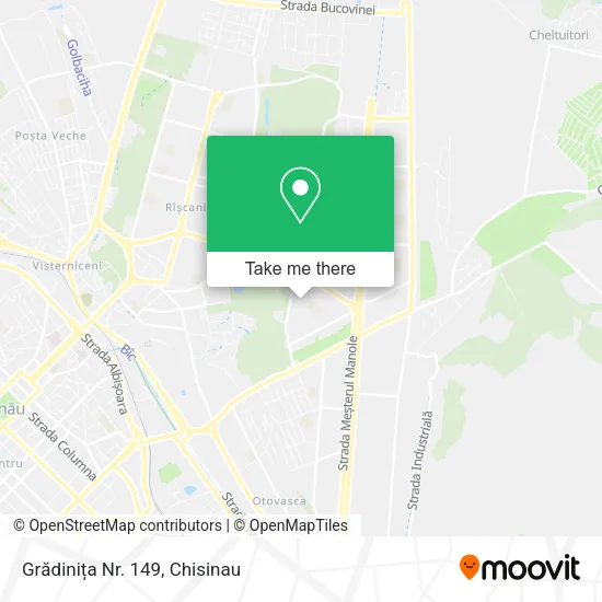 Grădinița Nr. 149 map