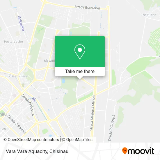 Vara Vara Aquacity map