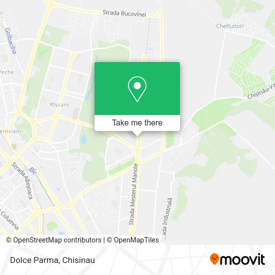 Dolce Parma map