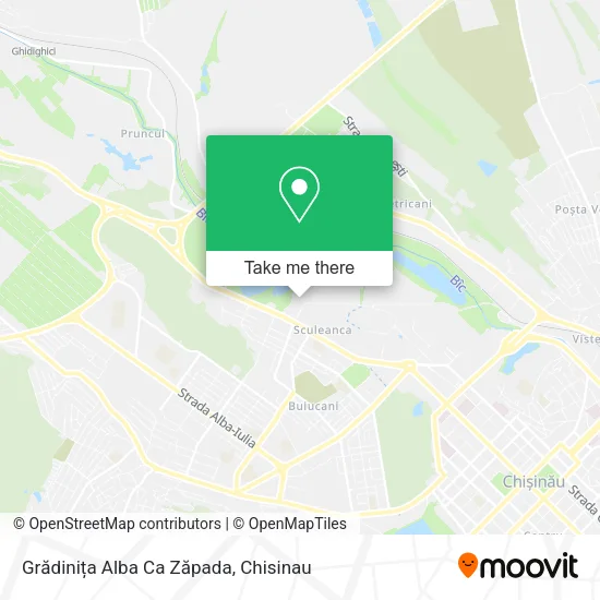 Карта Grădinița Alba Ca Zăpada