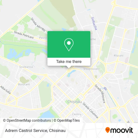 Карта Adrem Castrol Service