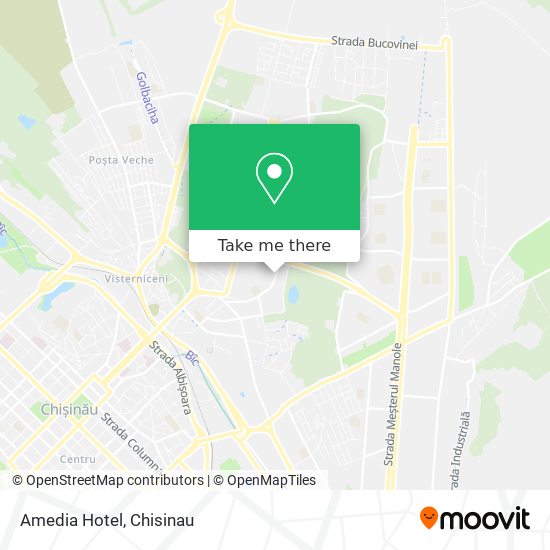 Amedia Hotel map