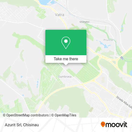 Azurit Srl map