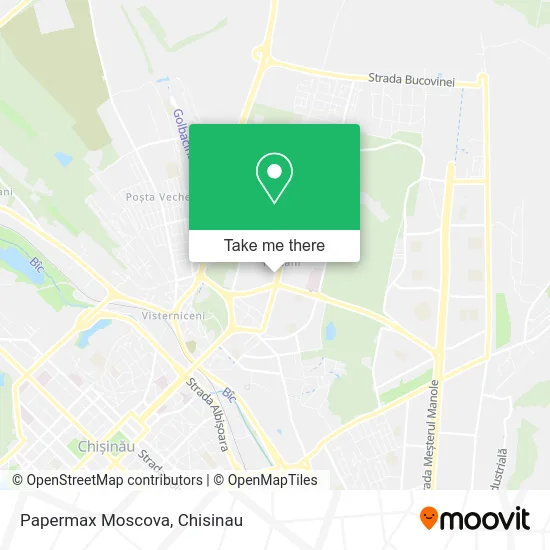 Карта Papermax Moscova