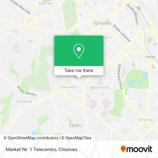 Карта Market Nr. 1 Telecentru