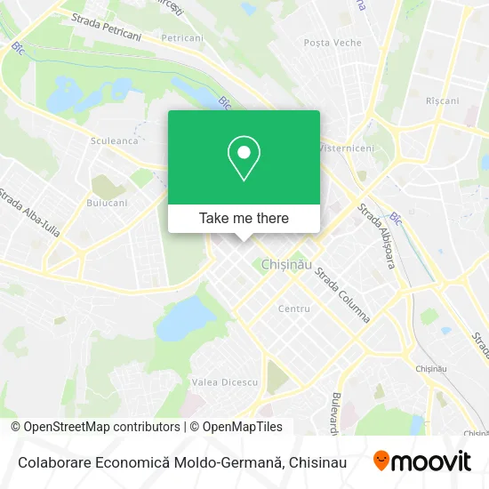 Colaborare Economică Moldo-Germană map