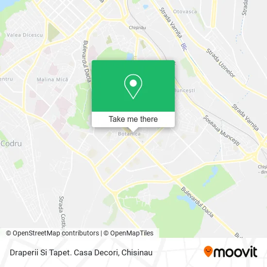 Карта Draperii Si Tapet. Casa Decori