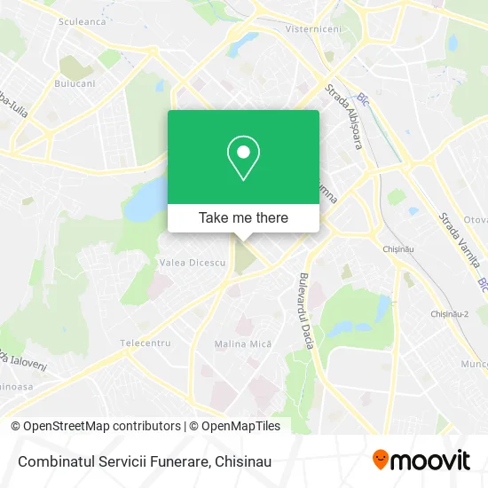 Карта Combinatul Servicii Funerare