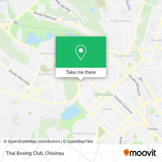 Карта Thai Boxing Club