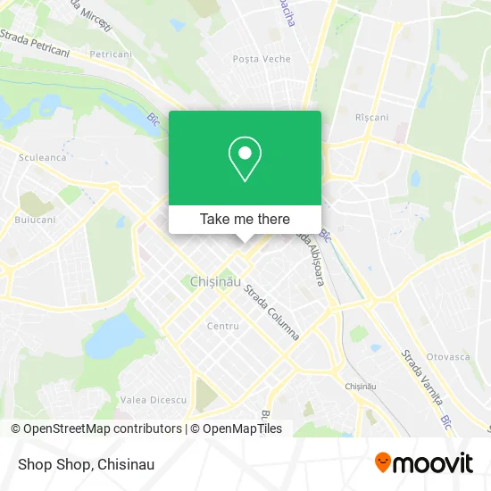 Карта Shop Shop