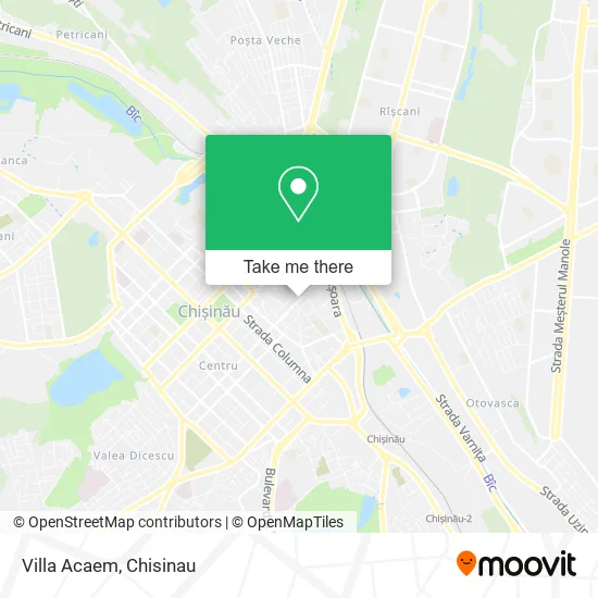 Карта Villa Acaem