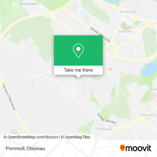 Portmoll map