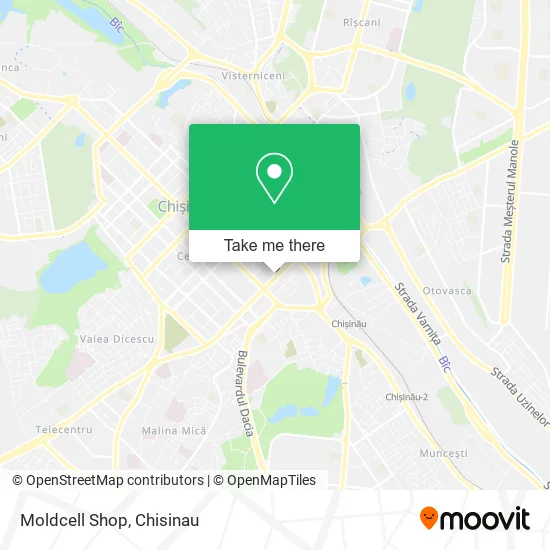 Карта Moldcell Shop