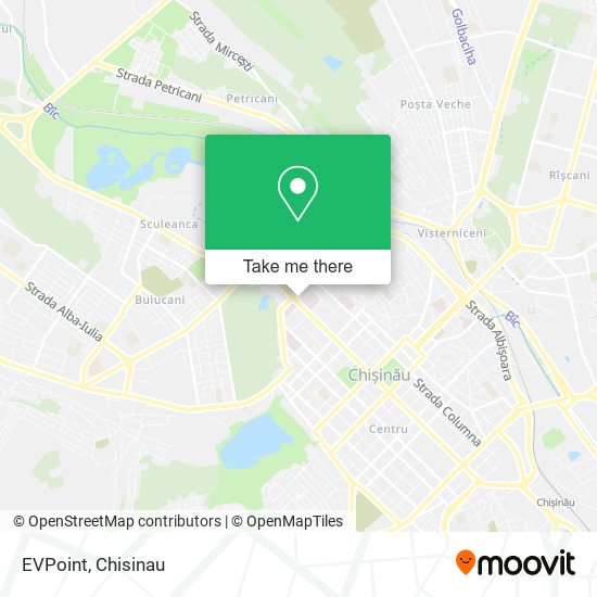 EVPoint map