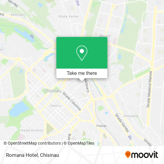 Карта Romana Hotel