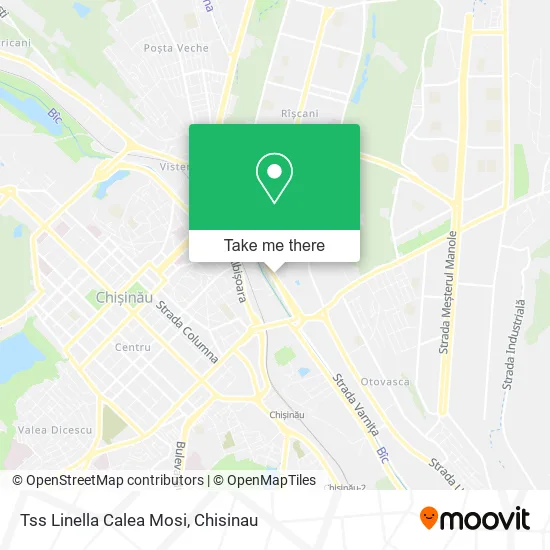 Tss Linella Calea Mosi map