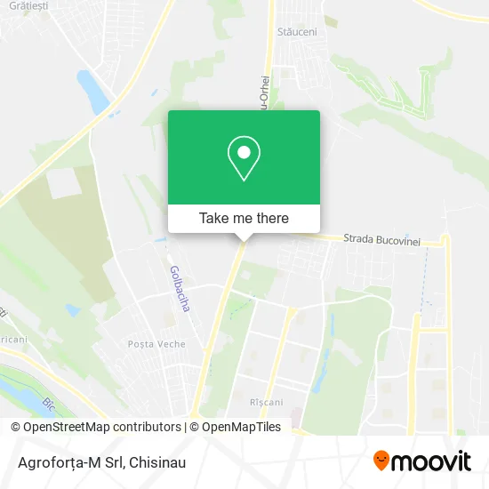 Agroforța-M Srl map