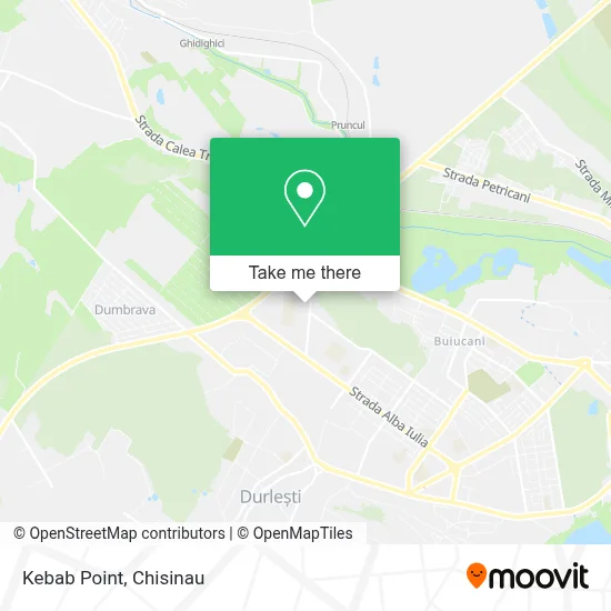 Kebab Point map