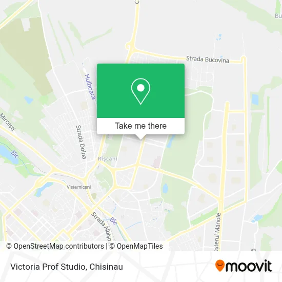 Victoria Prof Studio map