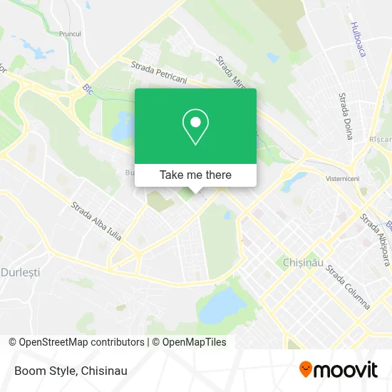 Boom Style map