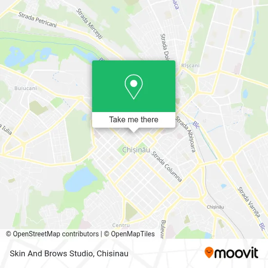 Skin And Brows Studio map