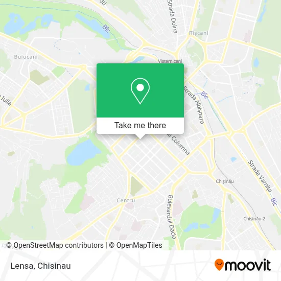 Lensa map