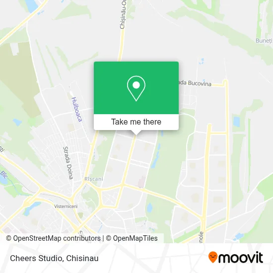Cheers Studio map