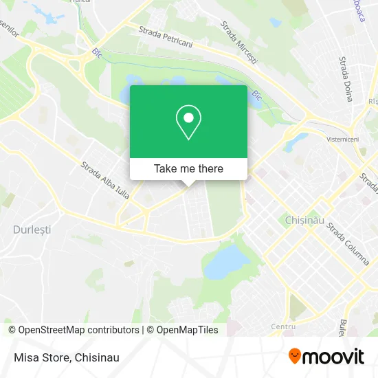 Misa Store map