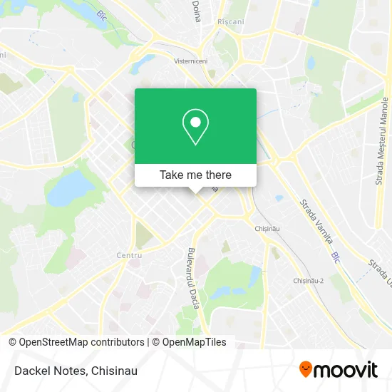 Dackel Notes map