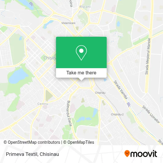 Primeva Textil map
