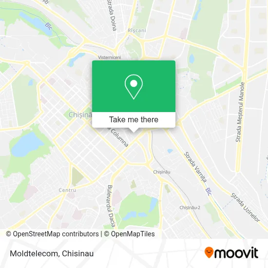 Moldtelecom map