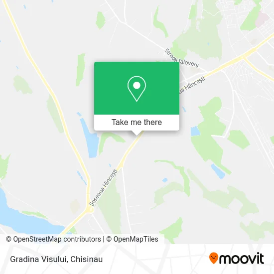 Gradina Visului map