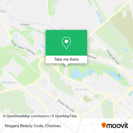 Niagara Beauty Code map
