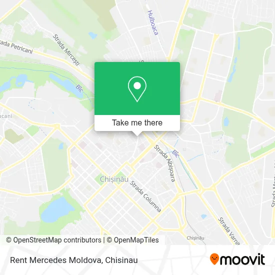 Rent Mercedes Moldova map