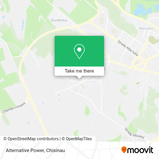 Alternative Power map