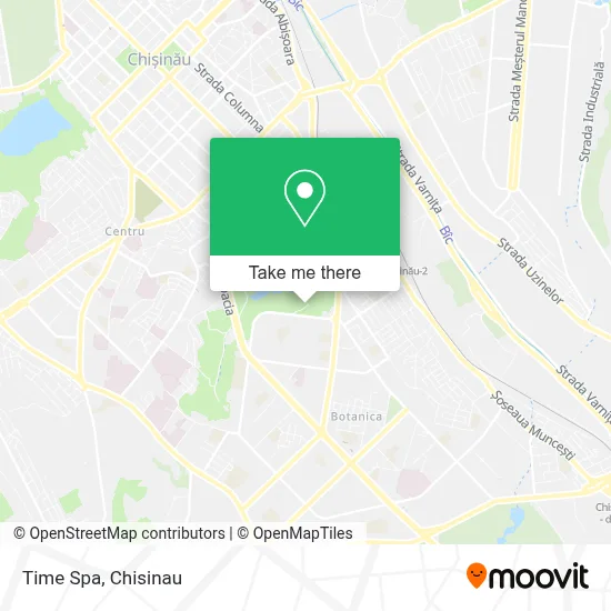 Time Spa map