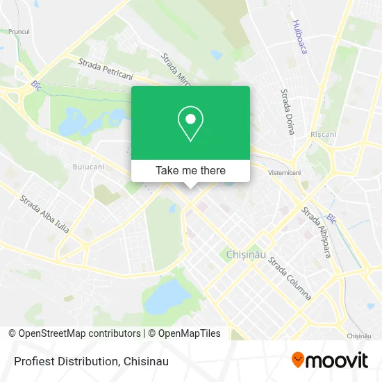 Profiest Distribution map