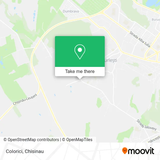 Colorici map