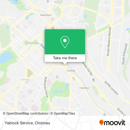 Yablock Service map