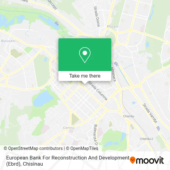 European Bank For Reconstruction And Development (Ebrd) map