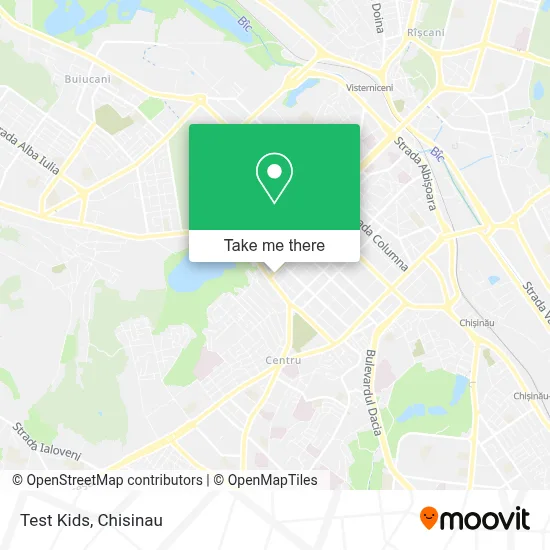 Test Kids map