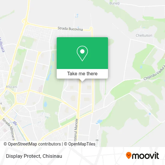 Display Protect map