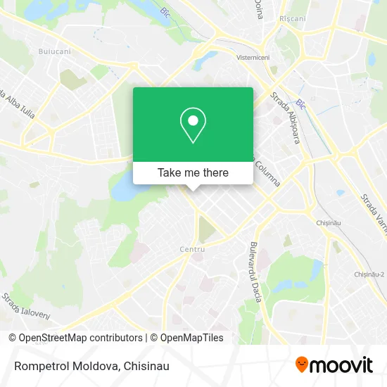 Rompetrol Moldova map
