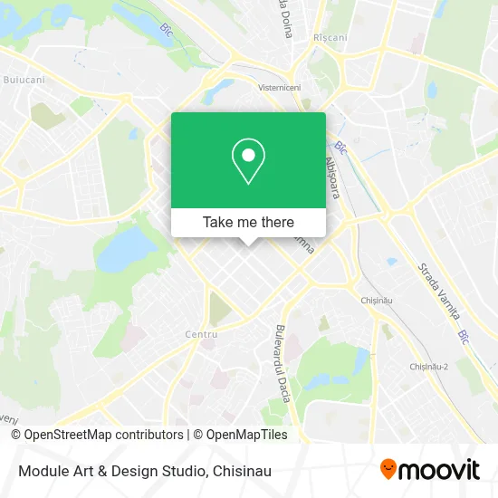 Module Art & Design Studio map