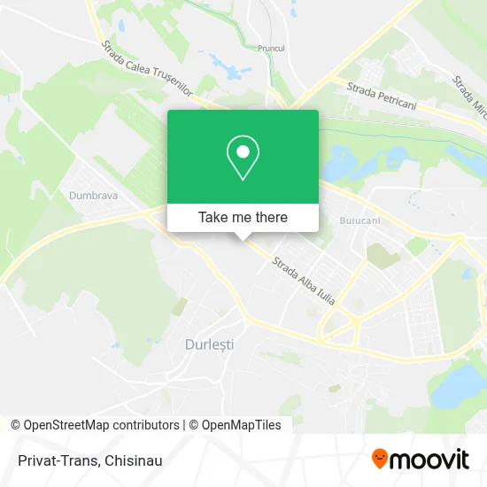 Privat-Trans map