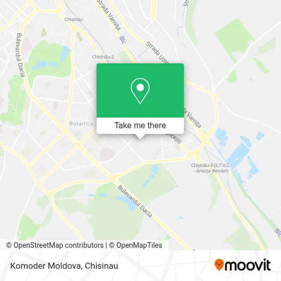 Komoder Moldova map
