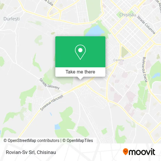 Rovian-Sv Srl map