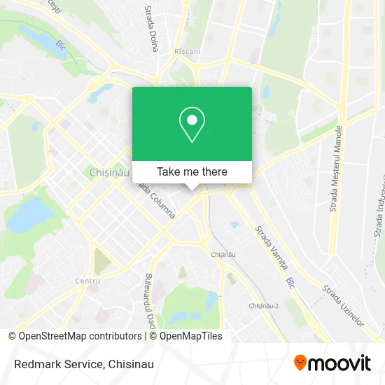 Redmark Service map