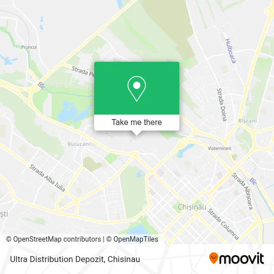 Ultra Distribution Depozit map