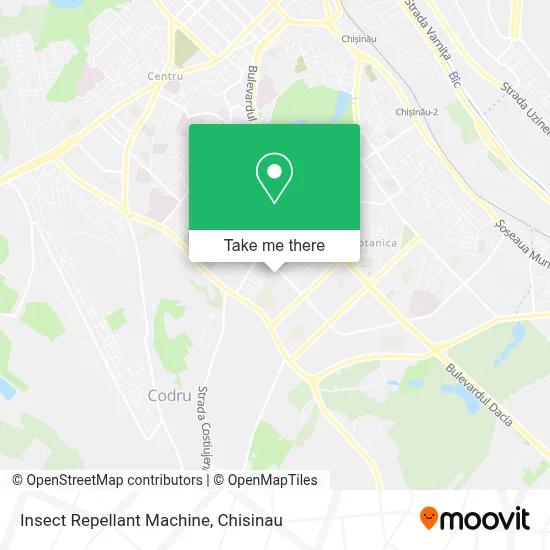 Insect Repellant Machine map